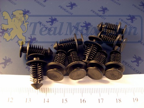 Jeu agrafes fixation - 10,
