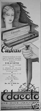 Publicité 1930 edacoto - edacoto, porte