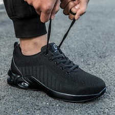 BONNET EN ACIER SÉCURITÉ ABSORBANT LES CHOCS BASKETS HOMMES FEMMES BOTTES CHAUSSURES DE TRAVAIL TOP