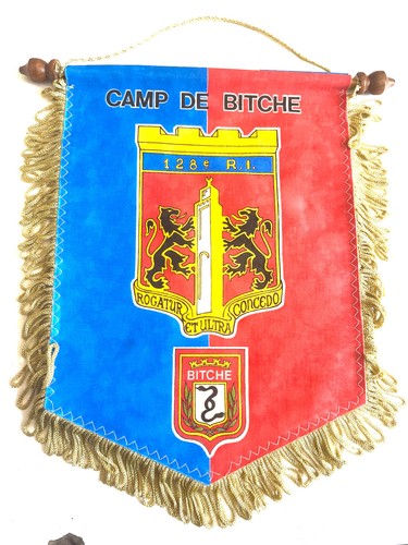 Ancien grand fanion - ancien, militaire