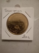 médaille touristique monnaie de paris  MDP 13 aubagne scorpion 2016