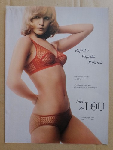 Lou publicité 1972 - lou,