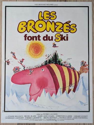 Affiche cinema les - cinema, bronzés
