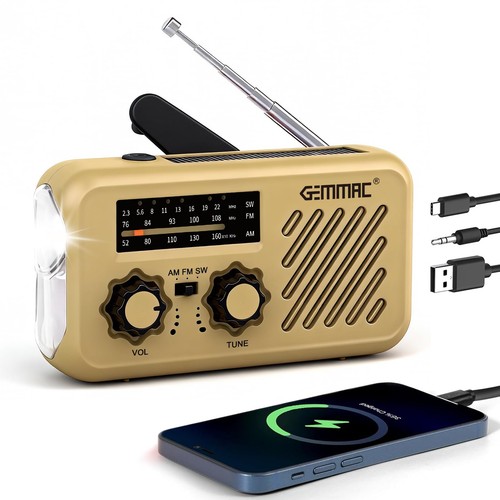Radio urgence multifonction - radio, d'urgence