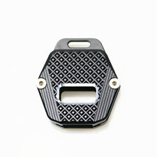 Porte-clés en aluminium noir