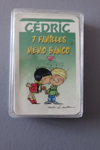Jeu familles bd - jeu, cédric