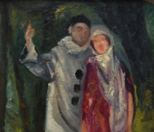 Tableau Art déco le baiser de