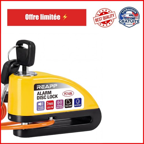 Antivol moto bloque disque - antivol,