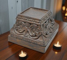 Piedestal Carré En Bois