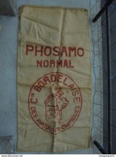 Ancien - Sac en toile de jute "PHOSAMO" Normal