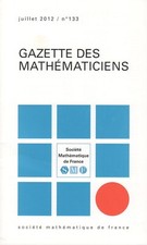 GAZETTE DES MATHÉMATICIENS