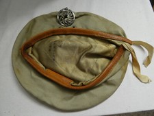 Béret sable 3 parties avec