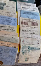 38 Grenoble Lot de 22 Factures