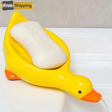 Porte-savon canard adorable haut de gamme salle de bain vidange d’eau