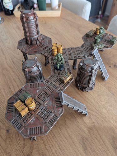 Décor wargame plateformes - , &