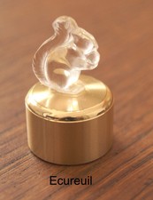 Figurines en cristal de