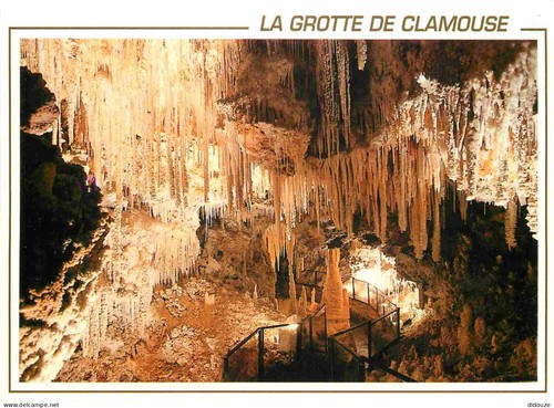 Carte postale spéléologie - carte,