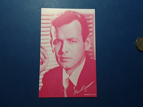 David janssen card american - janssen,