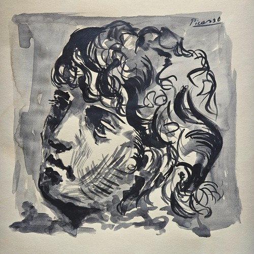 Tableau ancien signé picasso - ancien,