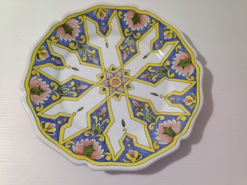 Assiette faience charolles - faience,