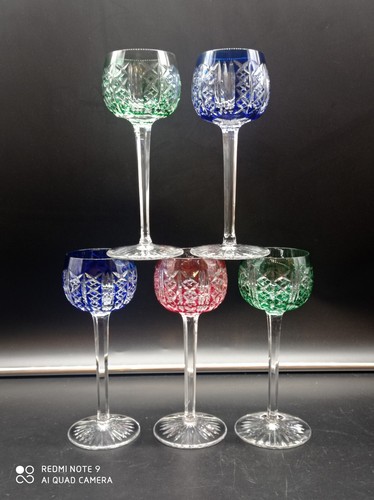 Verres vin rhin - du, roemer