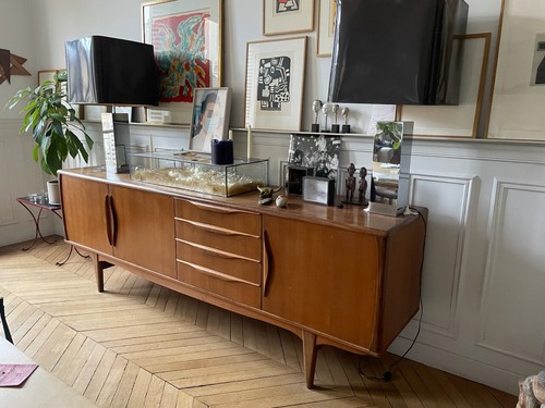 Enfilade scandinave xxeme teck - enfilade,