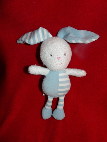 Doudou peluche jemini lapin - jemini,