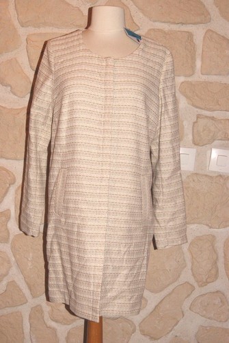 Manteau fin couleur lune - , neuf