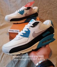 NIKE AIR MAX 90 OG VINTAGE LASER BLUE 543361 104 ≠  infrared  UK6,5 US7,5 EU40,5