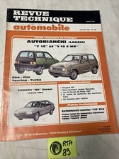 Autobianchi Lancia Y10 Fire Fila Touring Turbo 4x4 Revue Technique Automobile