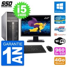 PC Tour HP 6300 CMT Ecran 22"
