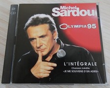 2 CD ALBUM MICHEL SARDOU L'INTEGRALE OLYMPIA 95  24 TITRES 1995 TREMA