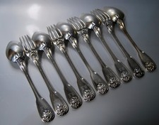 5 COUVERTS à ENTREMETS 19e