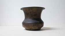 Ancien Pot Crachoir fumerie opium cuivre embouti Siam Mamogul Bangkok 19e siècle