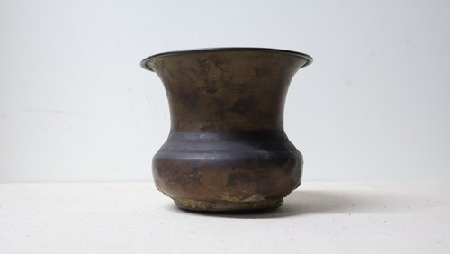 Ancien pot crachoir fumerie - ancien,