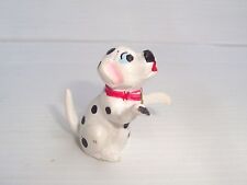 Figurine 101 dalmatiens dalmatians Disney JIM 60's chiot le beau collier rouge
