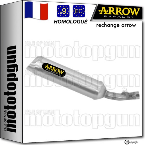 Arrow pot echappement approuve - arrow,