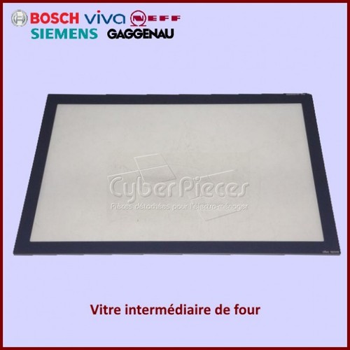 Vitre intermédiaire four - de,