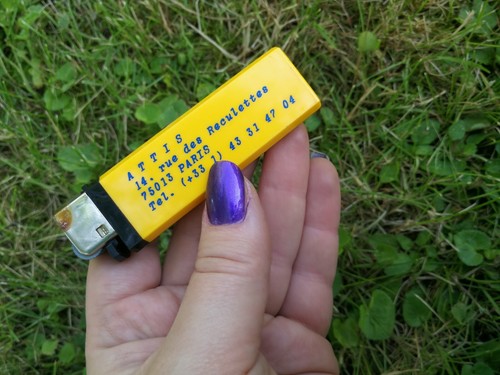 Briquet jaune attis kiev - briquet,