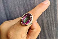 Bague artisanale en argent