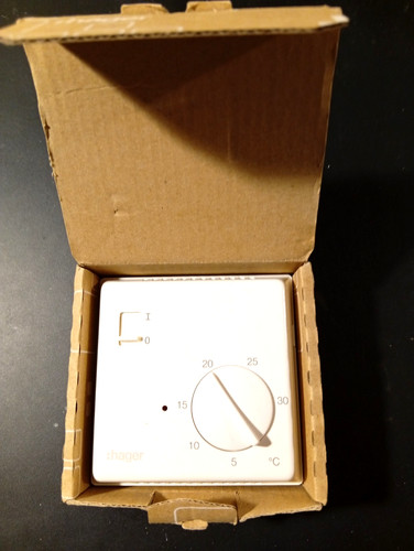 Thermostat electronique hager - electronique,