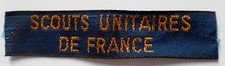 Insigne tissu scout scouts - scout,
