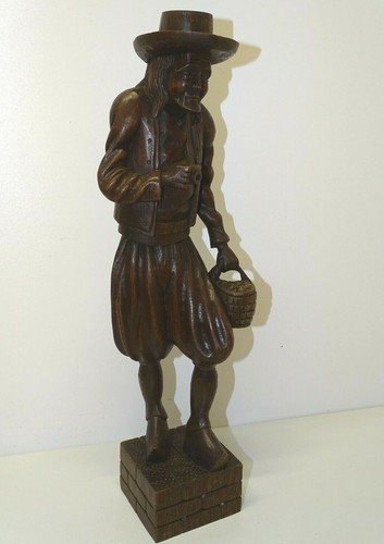 Sujet personnage breton - breton, bois