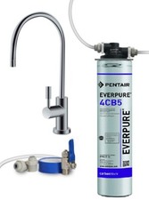 Conditionneur Eau Filtre Everpure 4CB5, Tête de Lit QL1, Robinet, Raccords