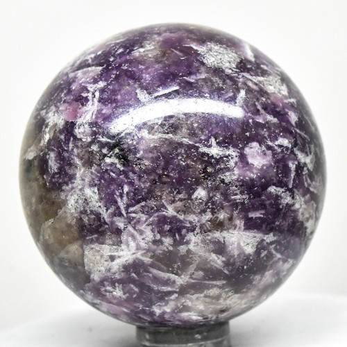 Violet lepidolite sphère - 2, "