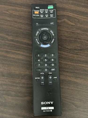 Sony bravia yd034 - bravia, rm-yd034