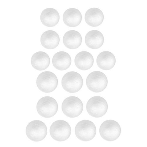 Pièces 4cm 5cm blanc - 20,