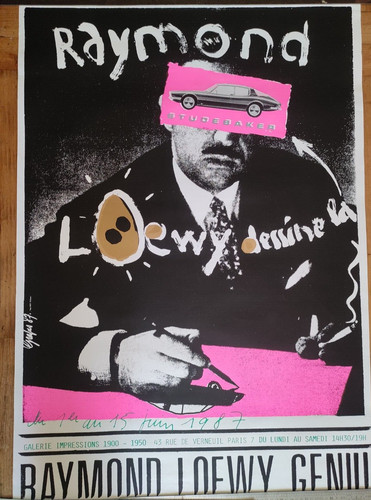 Affiche ancienne raymond - -,