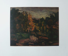 Paul Cezanne Lithographie sur