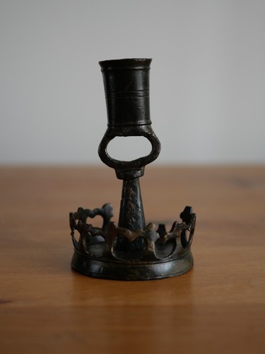 Bougeoir gothique miniature